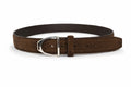 Saddle Brown Suede Leather Belt